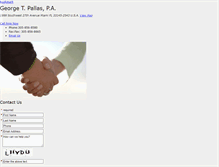 Tablet Screenshot of pallaslaw.com